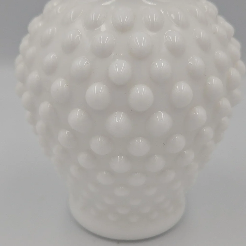 Vintage Milk Glass Vase - Small